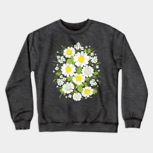 Daisy Flowers Crewneck Sweatshirt